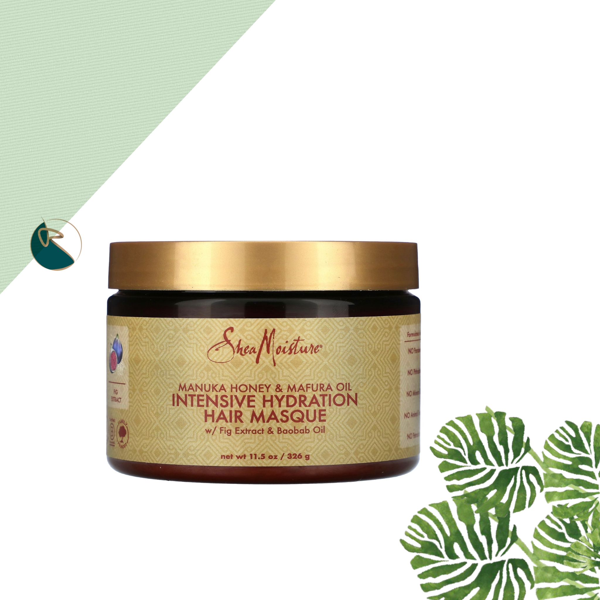 Shea Moisture Manuka Honey &amp; Mafura Oil Intensive Hydration Hair Masque 326G